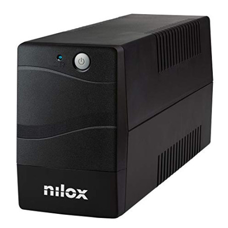 Nilox NXGCLI8001X5V2 Groupe de continuité UPS Line Interactive, 800 VA/560 W, écran LED