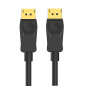 EWENT Câble DisplayPort 1.2 - Connexion Rapide et de Haute qualité pour la vidéo 4K@60Hz - Parfait pour Les tâches Graphiques in EWENT Câble DisplayPort 1.2 - Connexion Rapide et de Haute qualité pour la vidéo 4K@60Hz - Parfait pour Les tâches Graphiques in