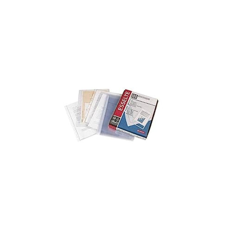 ESSELTE 46101 - Fundas portadocumentos COPYSAFE PP Cristal sin refuerzo 120 micras (caja 100 ud.) Folio. 16 taladros ESSELTE 46101 - Fundas portadocumentos COPYSAFE PP Cristal sin refuerzo 120 micras (caja 100 ud.) Folio. 16 taladros