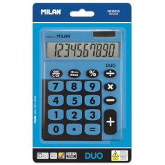 Calculatrice Milan DUO 14,5 x 10,6 x 2,1 cm Bleu