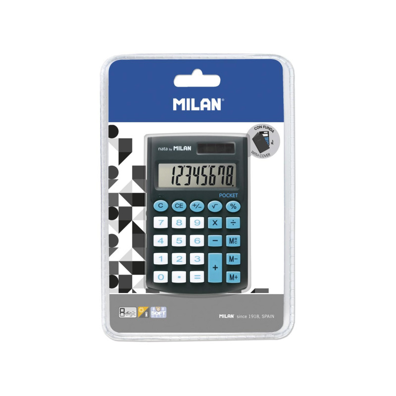 Calculatrice Milan Nata Étui PVC