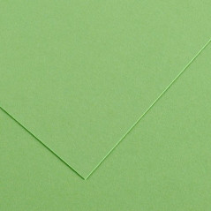 CANSON Iris Vivaldi - Paquet 50 feuilles de papier couleur A4 - 185g/m² - Vert pomme