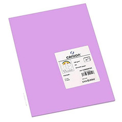 CANSON Iris Vivaldi - Paquet 50 feuilles de papier couleur A4 - 185g/m² - Lilas
