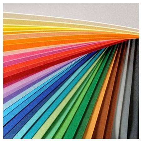 CANSON Iris Vivaldi - Paquet 50 feuilles de papier couleur A4 - 185g/m² - Lilas