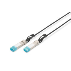 DIGITUS Câble SFP+ DAC - 10 Gbit/s - compatible HP & HPE - câble réseau - 1 m - Direct Attach Cable - Direct Attach Copper - AWG