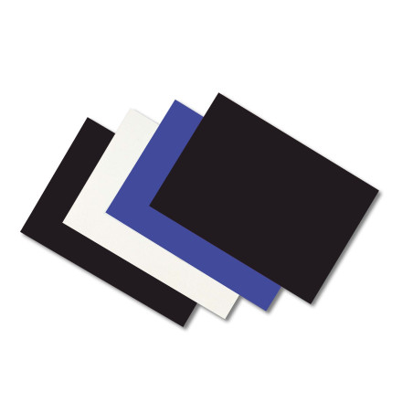 Fellowes 5100601-Couvertures de reliure en PVC opaque A4