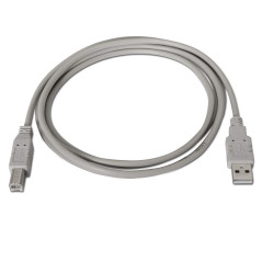 AISENS A101 – 0004 – Câble USB 2.0 Imprimante de 4.5 m, Couleur Beige