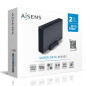 Boîtier pour Disque Dur Aisens Caja externa 3,5" ASE-3530B SATA a USB 3.0/USB 3.1 Gen1, Negra Boîtier pour Disque Dur Aisens Caja externa 3,5" ASE-3530B SATA a USB 3.0/USB 3.1 Gen1, Negra