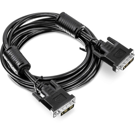 Trendnet TK-CD10 câble kvm Noir 3 m - Câbles kvm (USB, USB, DVI-I, Noir, 3 m, 500 g)