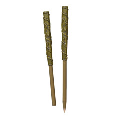The Noble Collection Harry Potter Hermione Granger Wand Pen and Bookmark - 9in (23cm) Stationery Pack - Officially Licensed Film