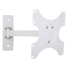 Techly ICA-LCD 2901WH Support Mural inclinable et pivotant pour TV LCD/LED 19"-37" Blanc