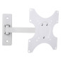 Techly ICA-LCD 2901WH Support Mural inclinable et pivotant pour TV LCD/LED 19"-37" Blanc Techly ICA-LCD 2901WH Support Mural inclinable et pivotant pour TV LCD/LED 19"-37" Blanc