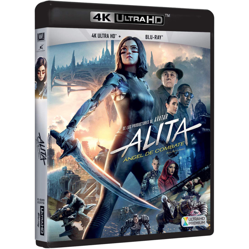 Alita: Ángel de Combate Ultra-HD 4K