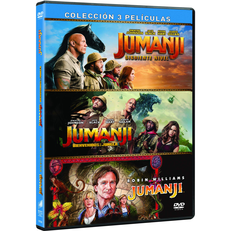 Jumanji: (Pack 1-3) - DVD