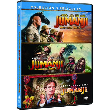 Jumanji: (Pack 1-3) - DVD