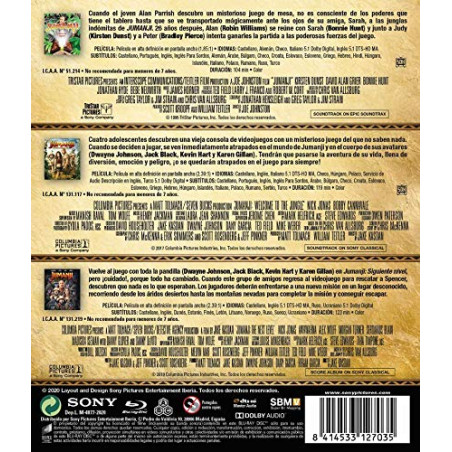 Jumanji: (Pack 1-3) - BD