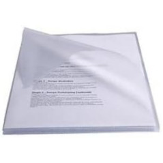 ESSELTE 623898 - Dossiers uñero PVC 250 micras (caja 50 ud.) Folio color transparente
