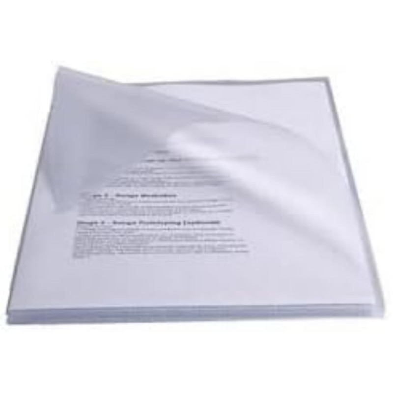 ESSELTE 623898 - Dossiers uñero PVC 250 micras (caja 50 ud.) Folio color transparente