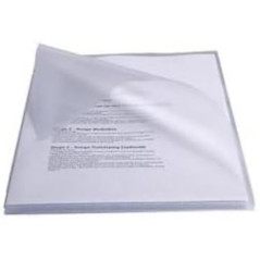 ESSELTE 623898 - Dossiers uñero PVC 250 micras (caja 50 ud.) Folio color transparente