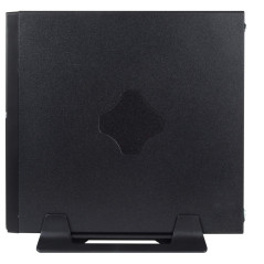 Unykach Mini Itx Caja UK 1003 Compact et Sobre Design en Noir. Deux connexions USB 3.0 à l'avant. Comprend Le Support VESA pour 