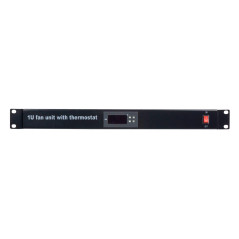 AITEN DATA Thermostat numérique 2 Ventilateurs 1U pour Armoire Rack
