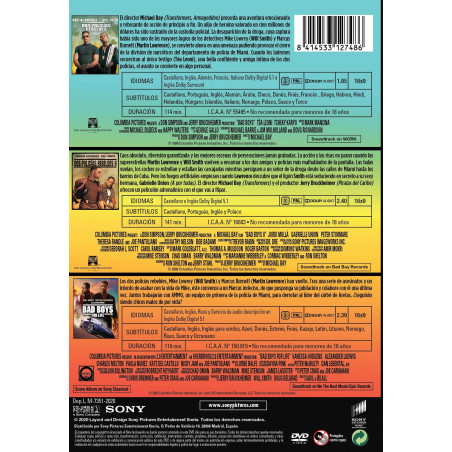 Bad Boys Pack 1-3 - DVD