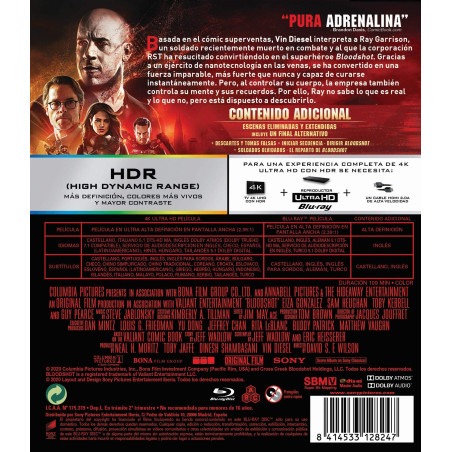 Bloodshot (4K Ultra-HD + BD) [Blu-ray]