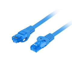 LANBERG 3M Bleu Câble Ethernet Cat.6A FTP LSZH CCA RJ45 Mâle à Mâle 10 Gbps 8 Pins 1 Unité Intérieur