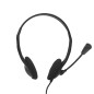 NILOX Casques avec Microphone NXAU0000002 Noir