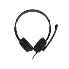 NGS VOX505USB Casque Estéréo avec Microphone, Connexion USB et Contrôle de Volume pour PC, Ordenateur Portable ou Videoconsole