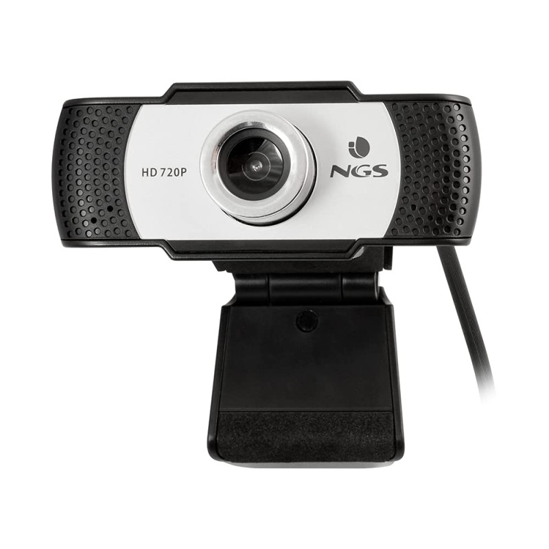 NGS XPRESSCAM720 - Webcam HD 1280x720 avec Connexion USB 2.0, Microphone Integré, 1Mpx de Resolution Réelle et Plug&Play NGS XPRESSCAM720 - Webcam HD 1280x720 avec Connexion USB 2.0, Microphone Integré, 1Mpx de Resolution Réelle et Plug&Play