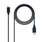 NANOCABLE 10.01.4001-L150 - Câble USB 3.1 Gen2, utilisation principale pour téléphones mobiles, tablettes, vitesse de transfert NANOCABLE 10.01.4001-L150 - Câble USB 3.1 Gen2, utilisation principale pour téléphones mobiles, tablettes, vitesse de transfert