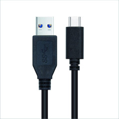 NANOCABLE 10.01.4001-L150 - Câble USB 3.1 Gen2, utilisation principale pour téléphones mobiles, tablettes, vitesse de transfert