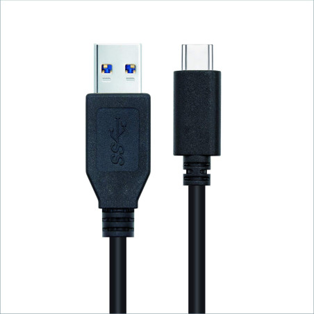 NANOCABLE 10.01.4001-L150 - Câble USB 3.1 Gen2, utilisation principale pour téléphones mobiles, tablettes, vitesse de transfert