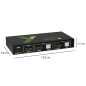 Techly IDATA-KVM-HDMI2U Noir commutateur écran, clavier et souris - Commutateurs écran-clavier-souris (3840 x 2160 pixels, USB, Techly IDATA-KVM-HDMI2U Noir commutateur écran, clavier et souris - Commutateurs écran-clavier-souris (3840 x 2160 pixels, USB,