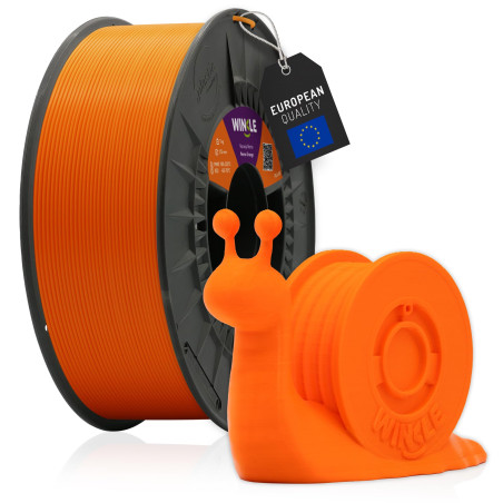WINKLE Filament PLA HD 1.75mm Orange Nemo pour Impression 3D, Bobine PLA 1kg, Filament Imprimante 3D, Matériaux d'impression 3D,