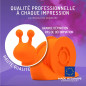 WINKLE Filament PLA HD 1.75mm Orange Nemo pour Impression 3D, Bobine PLA 1kg, Filament Imprimante 3D, Matériaux d'impression 3D,