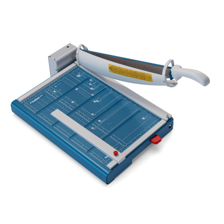Dahle Cisaille 867 (jusqu'à 35 Feuilles, DIN A3, 460mm de Coupe, Automatique de Sécurité, Auto-Affûtante, Auto-Pression) Bleu