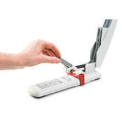 Schneider B40/4 Agrafeuse de dossiers 100 feuilles 55 mm (Gris)