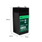 Green Cell® Rechargeable Batterie AGM 4V 4Ah VRLA accumulateur au Gel Plomb Cycles Sans Entretien Battery étanche Jouets | Alarm Green Cell® Rechargeable Batterie AGM 4V 4Ah VRLA accumulateur au Gel Plomb Cycles Sans Entretien Battery étanche Jouets | Alarm