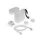 DeLOCK Apple 18351 Coque de Protection en Silicone avec kit d'accessoires 5 en 1 Blanc Compatible avec Airpods 1 & 2 DeLOCK Apple 18351 Coque de Protection en Silicone avec kit d'accessoires 5 en 1 Blanc Compatible avec Airpods 1 & 2