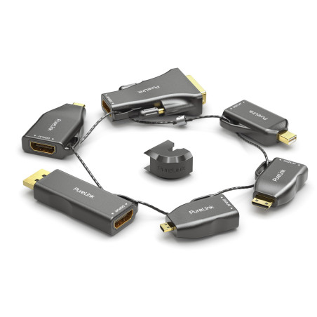 PURELINK Multi ADAPTADOR - 6X HDMI - MINIDP/DP/USB-C/Mini HDMI/Micro HDMI/DVI