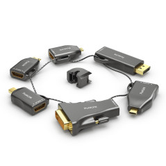 PURELINK Multi ADAPTADOR - 6X HDMI - MINIDP/DP/USB-C/Mini HDMI/Micro HDMI/DVI