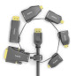 PURELINK Multi ADAPTADOR - 6X HDMI - MINIDP/DP/USB-C/Mini HDMI/Micro HDMI/DVI