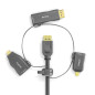 PureLink ADAPTADOR Ring Klein - 3X HDMI 4K60HZ - MINIDP/DP/USB-C HDMI, Negro PureLink ADAPTADOR Ring Klein - 3X HDMI 4K60HZ - MINIDP/DP/USB-C HDMI, Negro