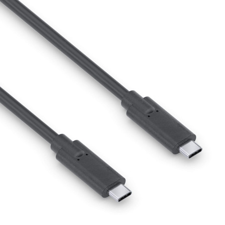 PureLink câble USB-C vers USB-C, USB 3.1 Gen 2 avec transfert de données 10 Go/s, noir, 1,00 m