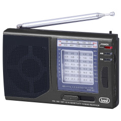 Trevi MB 728 Portable Analogique Noir Radio Portable - Radios Portables (Portable, Analogique, AM, FM, SW, 87,5-108 MHz, 520-162