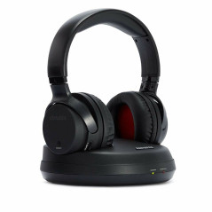 Aiwa AURICULARES Wireless WHF-880 Negro SUPRAURAL/DIADEMA/10H/TRANSMIS. Base CARGA/PLL/RCA WHF-880