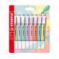 STABILO swing cool Pastel - Surligneur - Pochette x 8 surligneurs - Coloris assortis STABILO swing cool Pastel - Surligneur - Pochette x 8 surligneurs - Coloris assortis