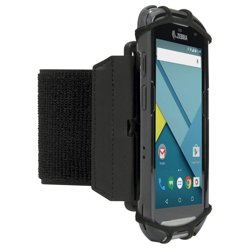 MOBILIS Brassard Poignet/Bras Universel 4-6" pour Terminal de Saisie & Smartphone, Ajustable, Rotation 360°, Armband Compatible MOBILIS Brassard Poignet/Bras Universel 4-6" pour Terminal de Saisie & Smartphone, Ajustable, Rotation 360°, Armband Compatible